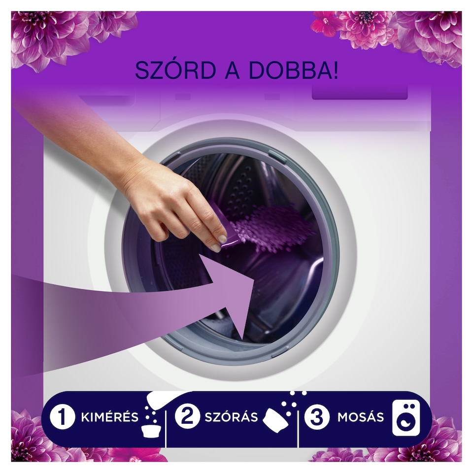 Lenor Parfümgyöngyök 195gFloral Bouquet  1. kép
