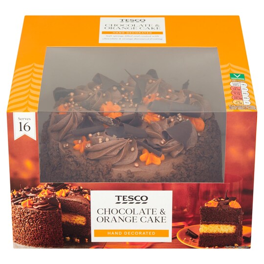 Tesco Chocolate Orange Cake Tesco Groceries