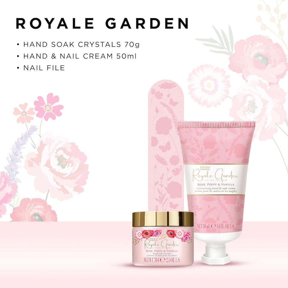 image 1 of Baylis & Harding Royale Garden Luxury Manicure Gift Set