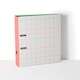 image 2 of Paperchase Neon Grid Lever Arch File