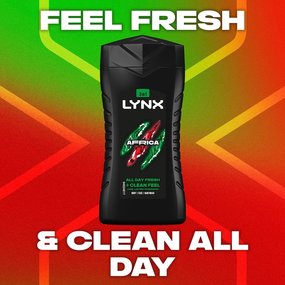 image 1 of Lynx Africa 12 Hour Refreshing Bodywash 50Ml