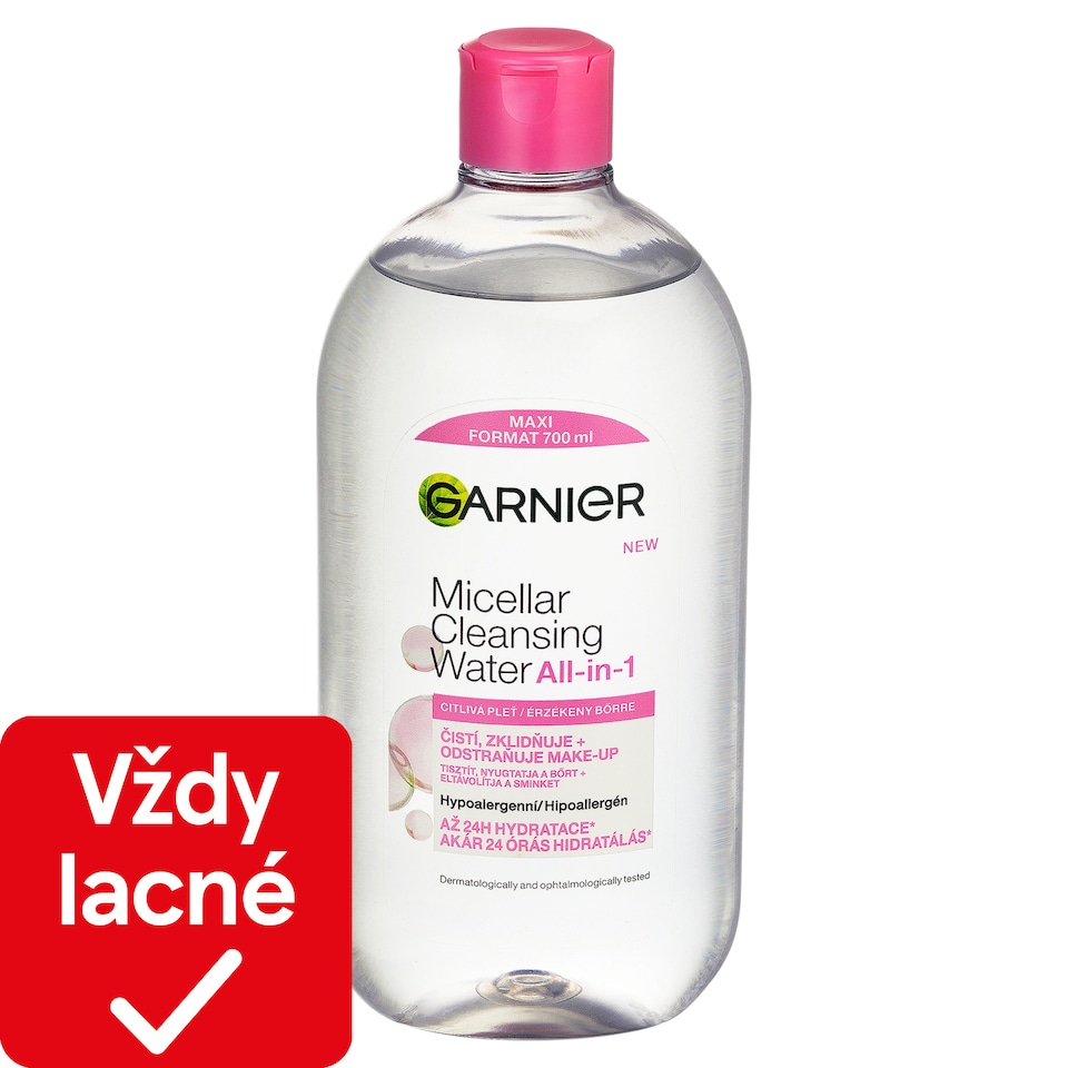 Garnier Skin Naturals All in One Micellar Water for Sensitive Skin, 700 ml
