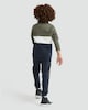 image 3 of F&F Boys 2-Piece Cotton Rich Half Zip Colour Block  Sweatshirt and Joggers Set in Green