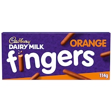 Cadbury Milk Chocolate Orange Fingers 114G