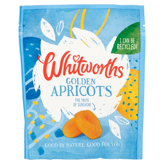 Whitworths Dried Golden Malatya Apricots 140G Tesco Groceries