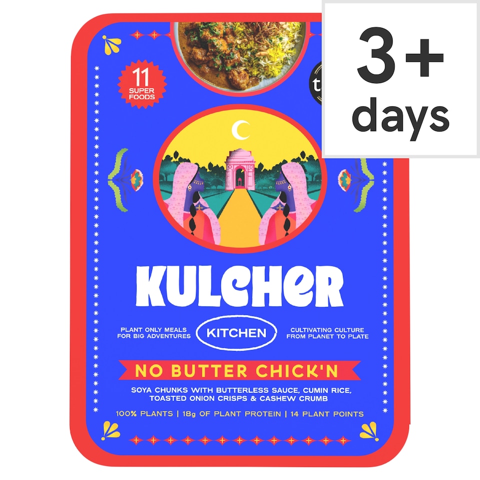 image 1 of Kulcher Kitchen No-Butter Chick’n with Cumin Rice 360g