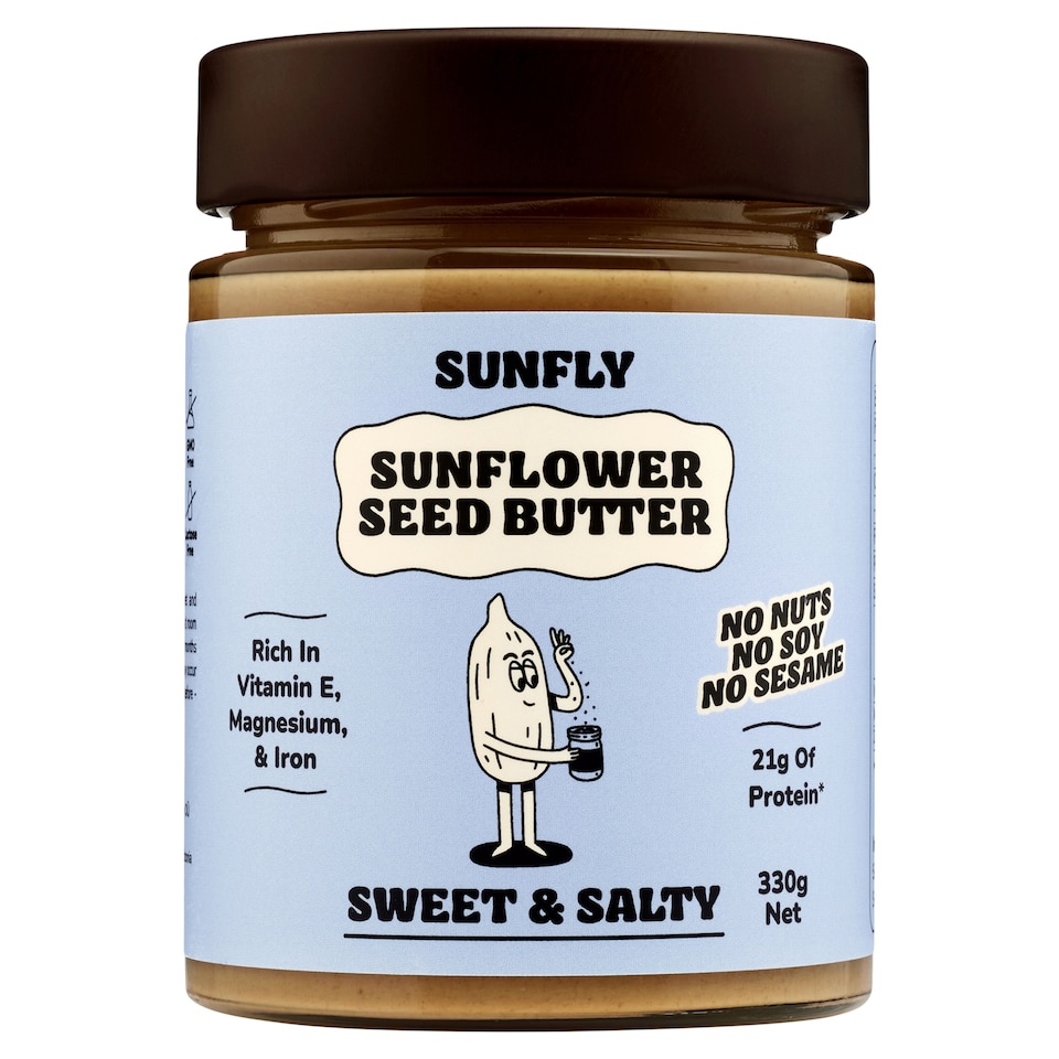 SUNFLY Sunflower seed butter Sweet and Salty 330g