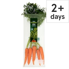 Tesco Organic Bunched Carrots 400G