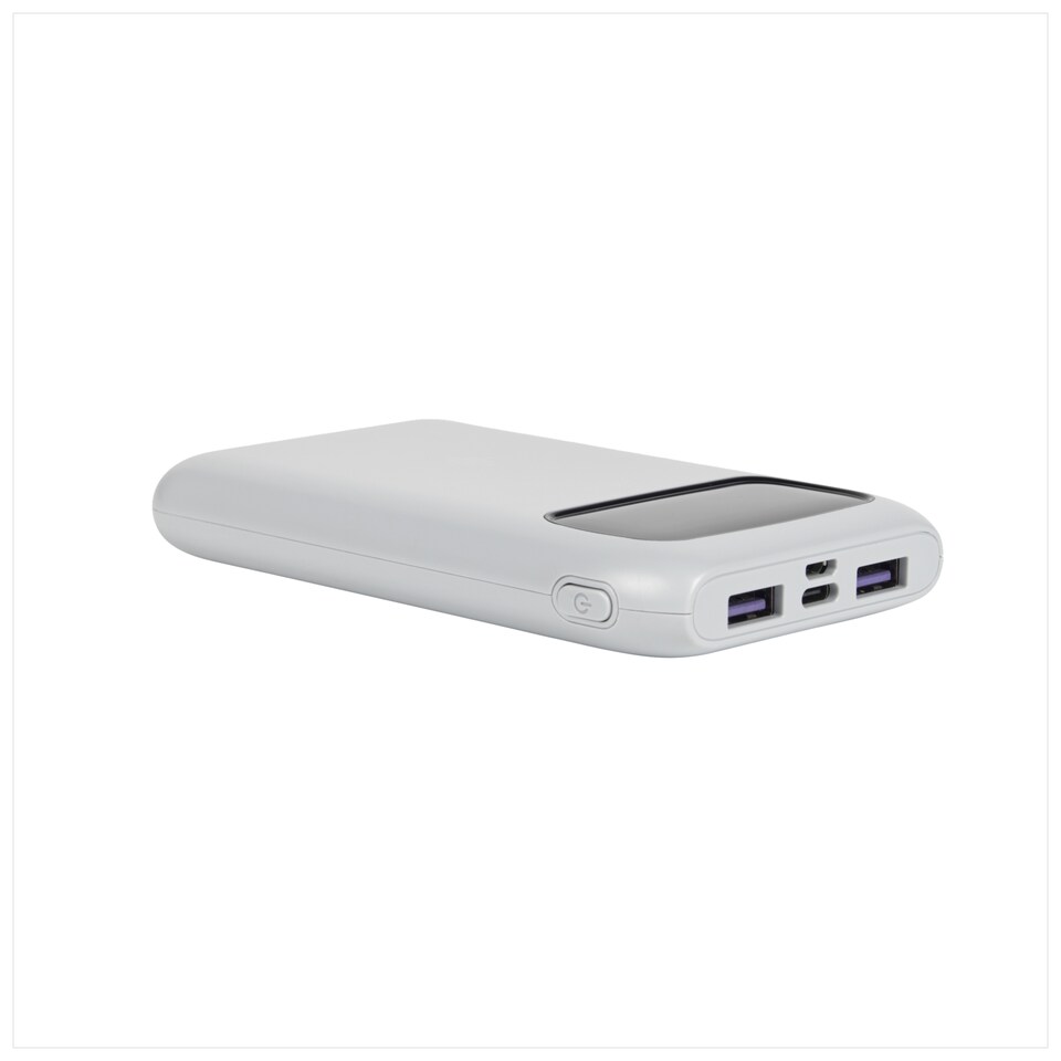 image 1 of Intempo Aria Grey Portable Charger with Window 10,000MAH