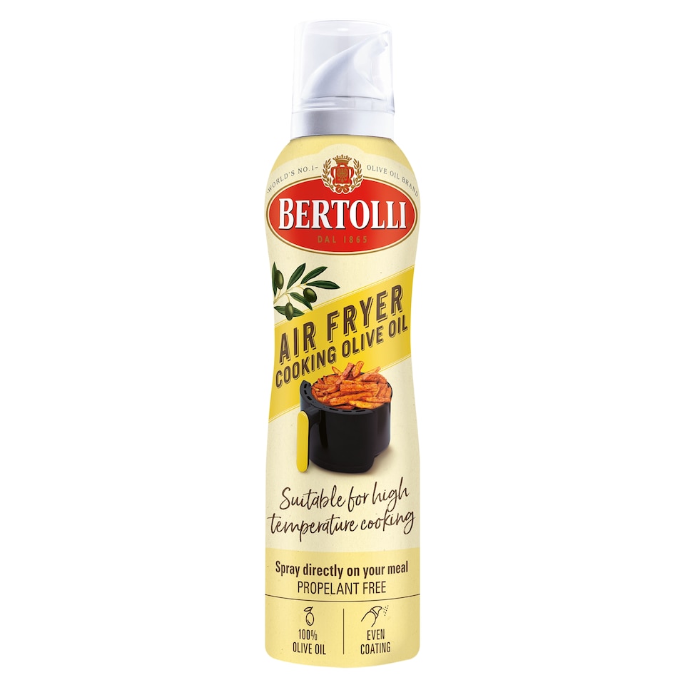 Bertolli Air Fryer Cooking Olive Oil Spray 200ml