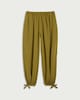 image 4 of The F&F Edit Tie Hem Balloon Trousers in Green