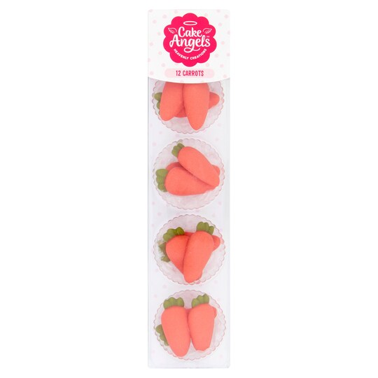 image 1 of Cake Angels Cake Decoration Carrots