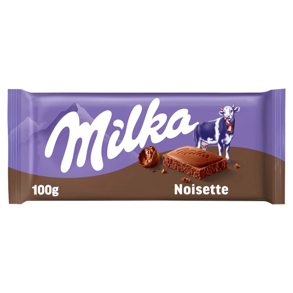 Milka Noisette alpesi tejcsokoládé mogyorómasszával 100 g