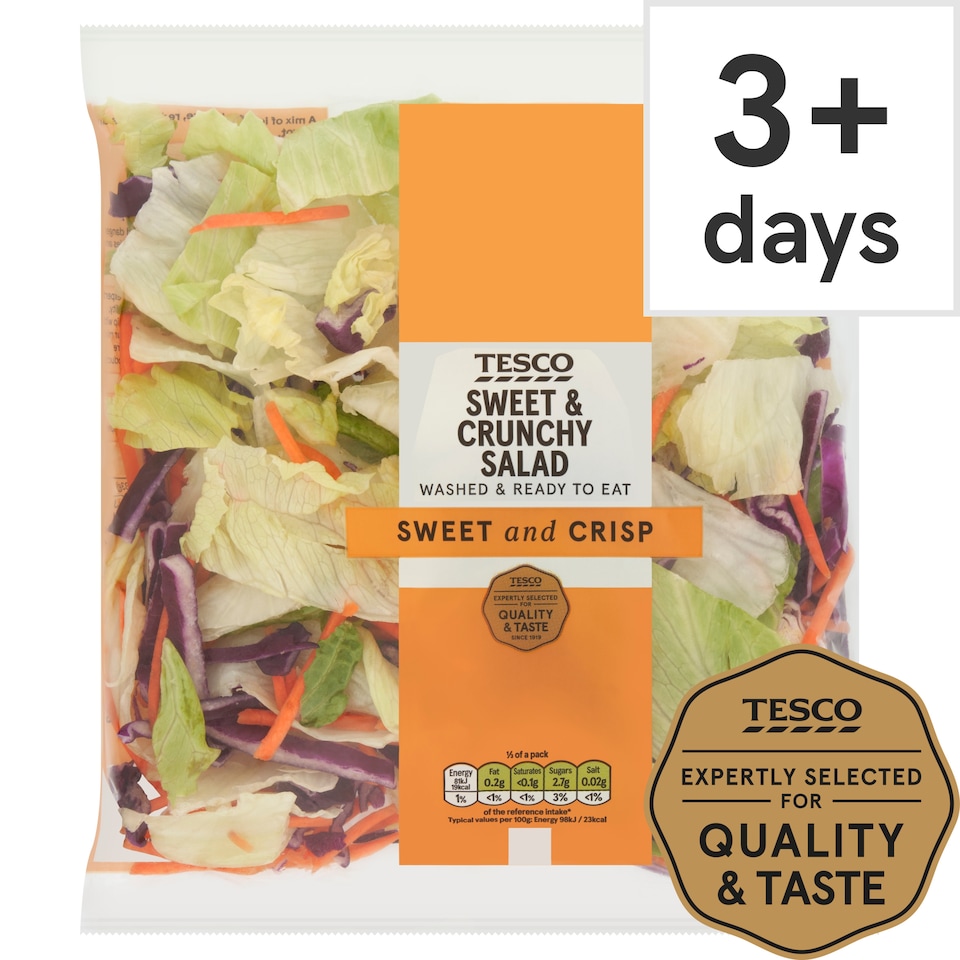 Tesco Sweet & Crunchy Salad 250G
