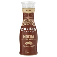 Califia Farms Mocha Cold Brew Dairy Free Coffee Drink with Almond 750ml
