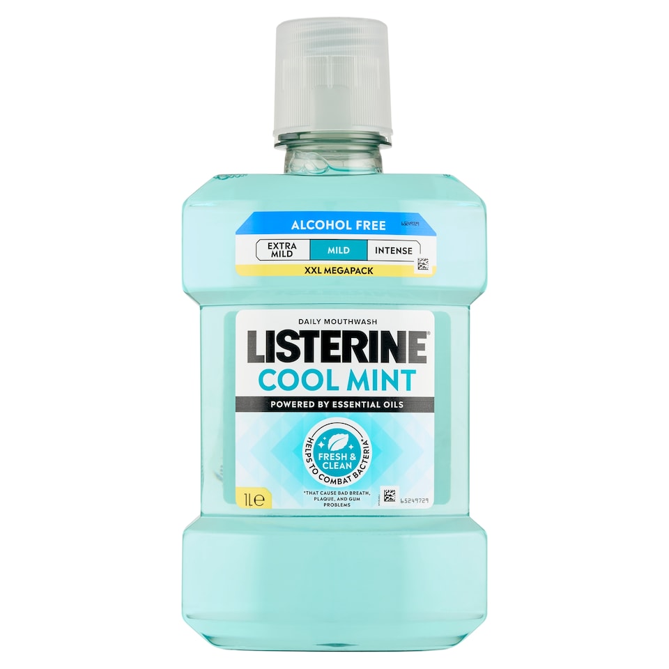 Listerine Cool Mint Mild alkoholmentes szájvíz 1 l