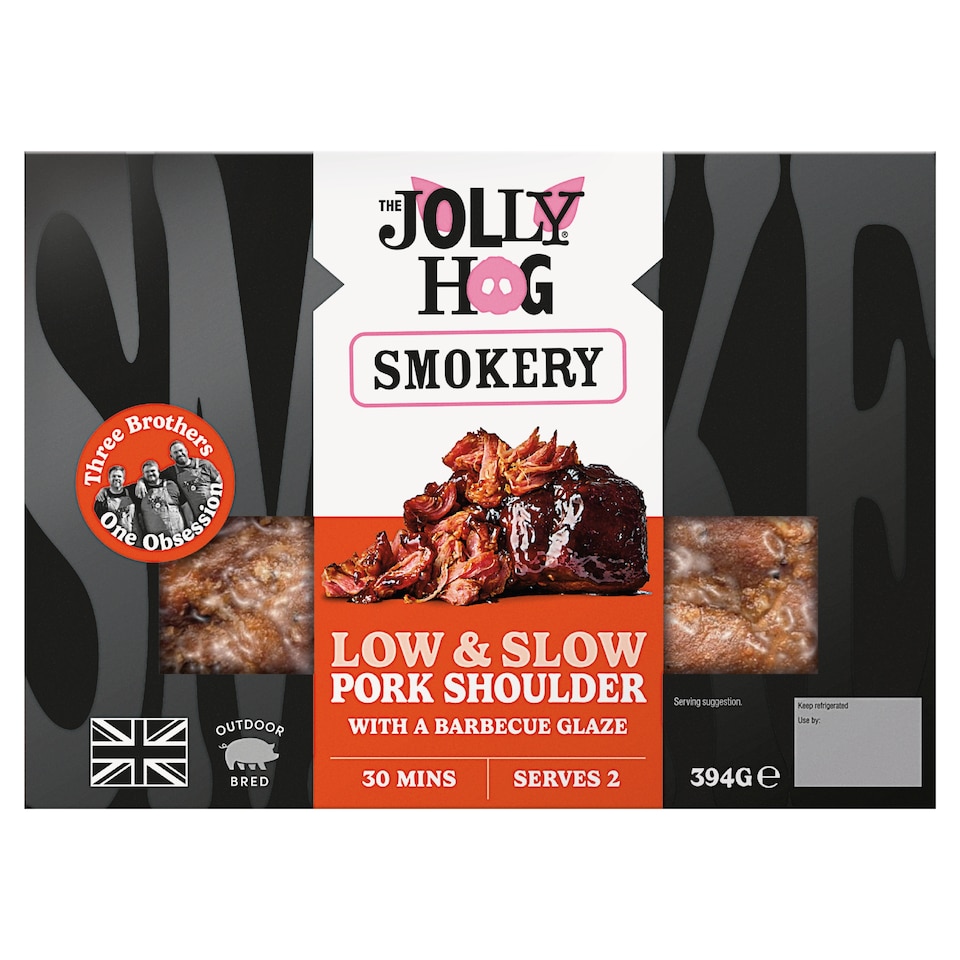 The Jolly Hog Smoked BBQ Pork Shoulder 394g