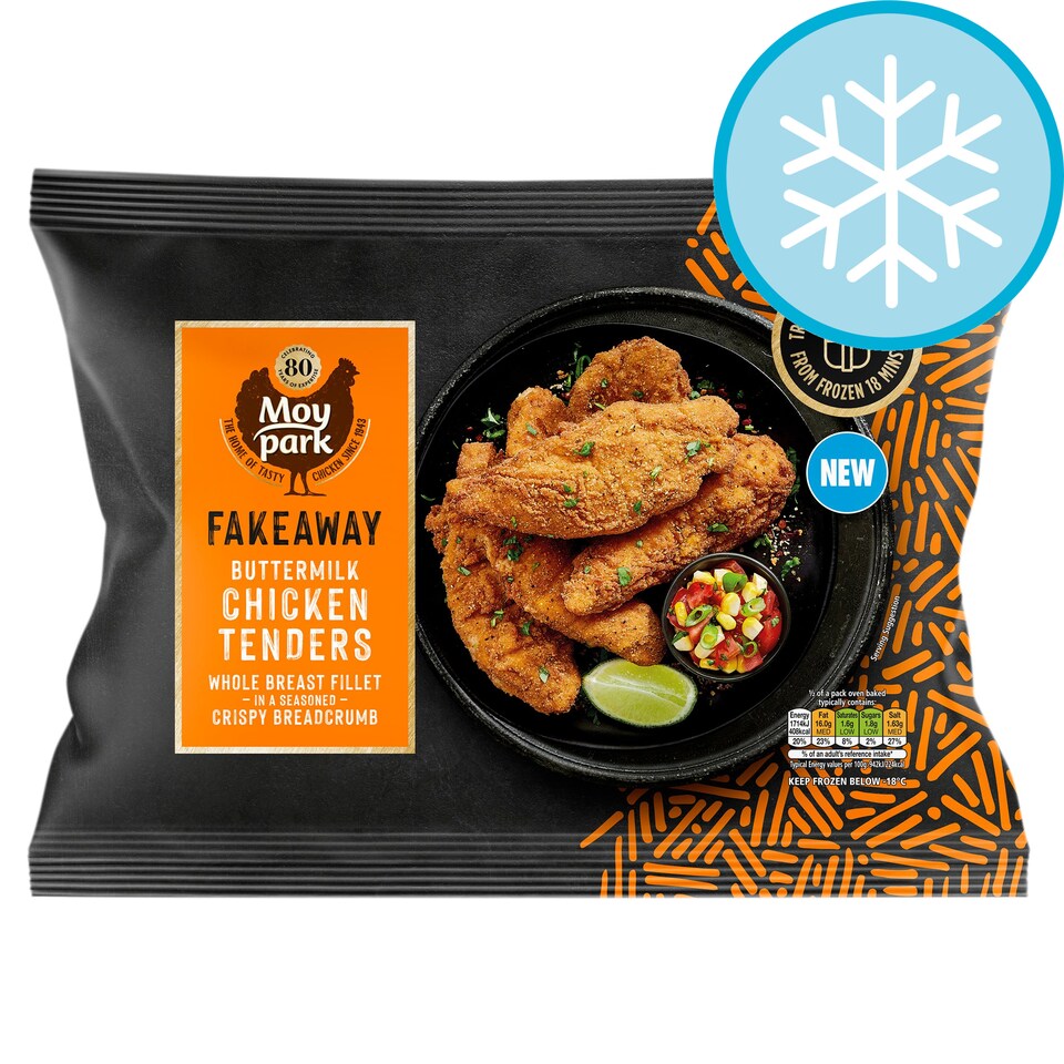 Moy Park Fakeaway Buttermilk Chicken Tenders 400g