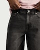 image 2 of RDA Pure Cotton Denim Shorts in Grey