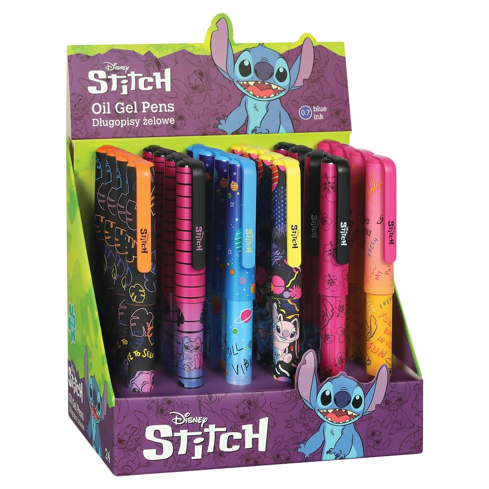 obrázok 1 z Disney Stitch gélové pero modré 0,7 mm