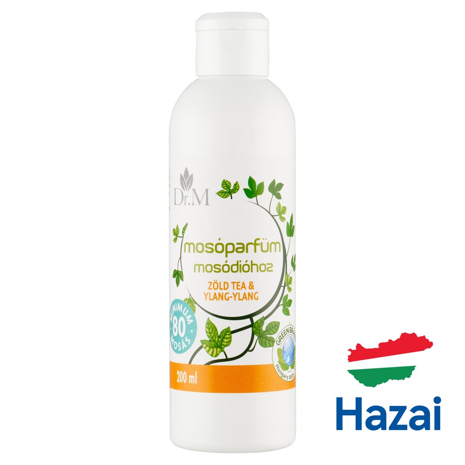 image 1 of Dr. M Green Tea & Ylang-Ylang Wash Perfume for Wash Nuts 80 Washes 200 ml