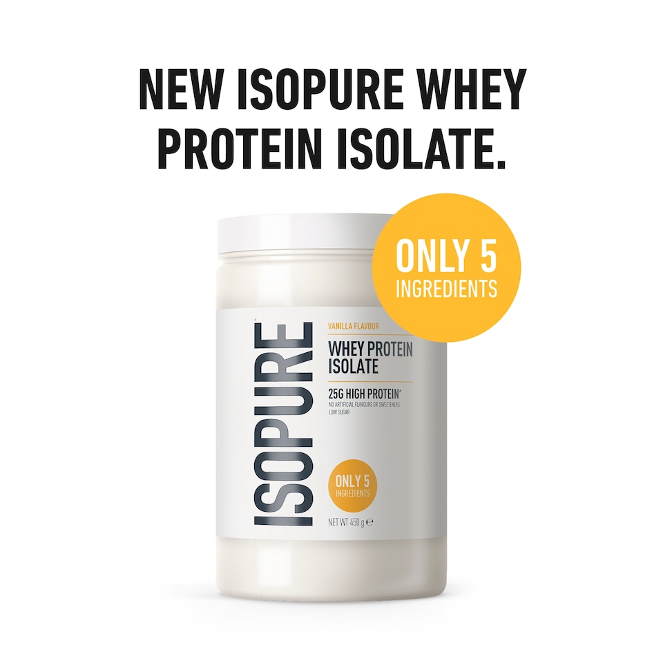 image 1 of Isopure Whey Protein Isolate Vanilla 450g