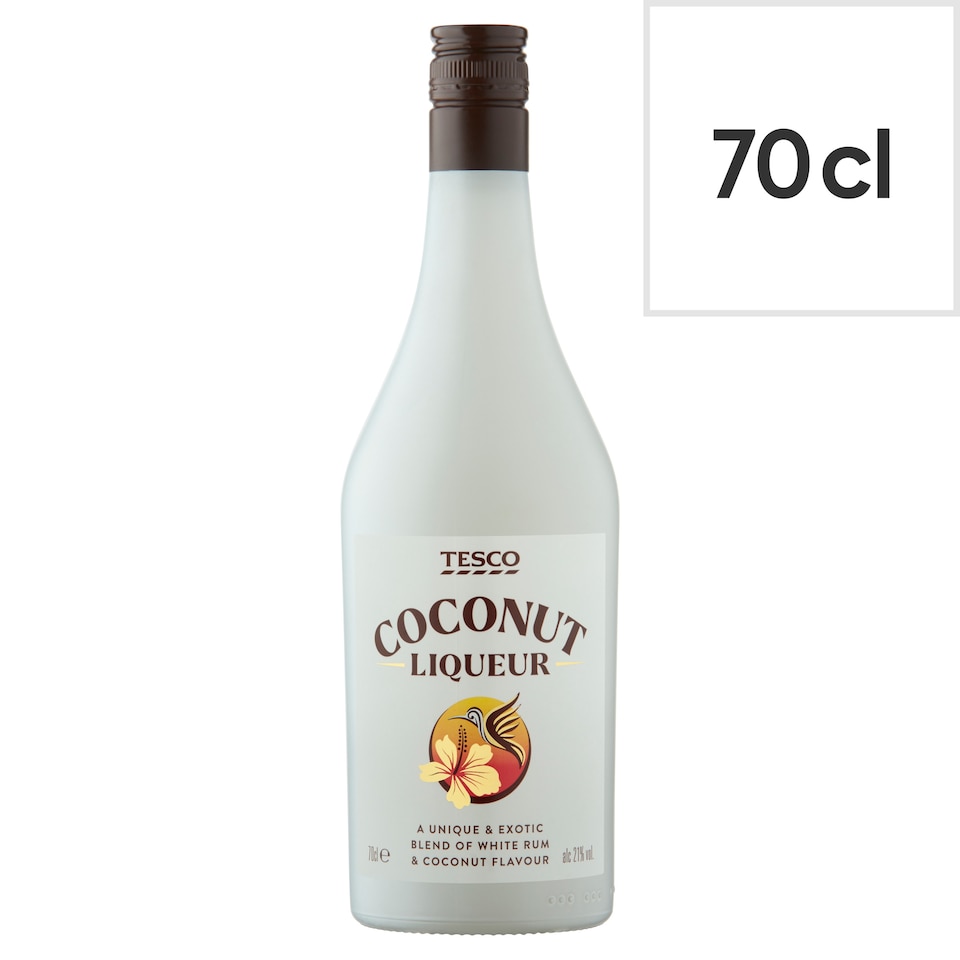 Tesco Coconut Liqueur 70Cl