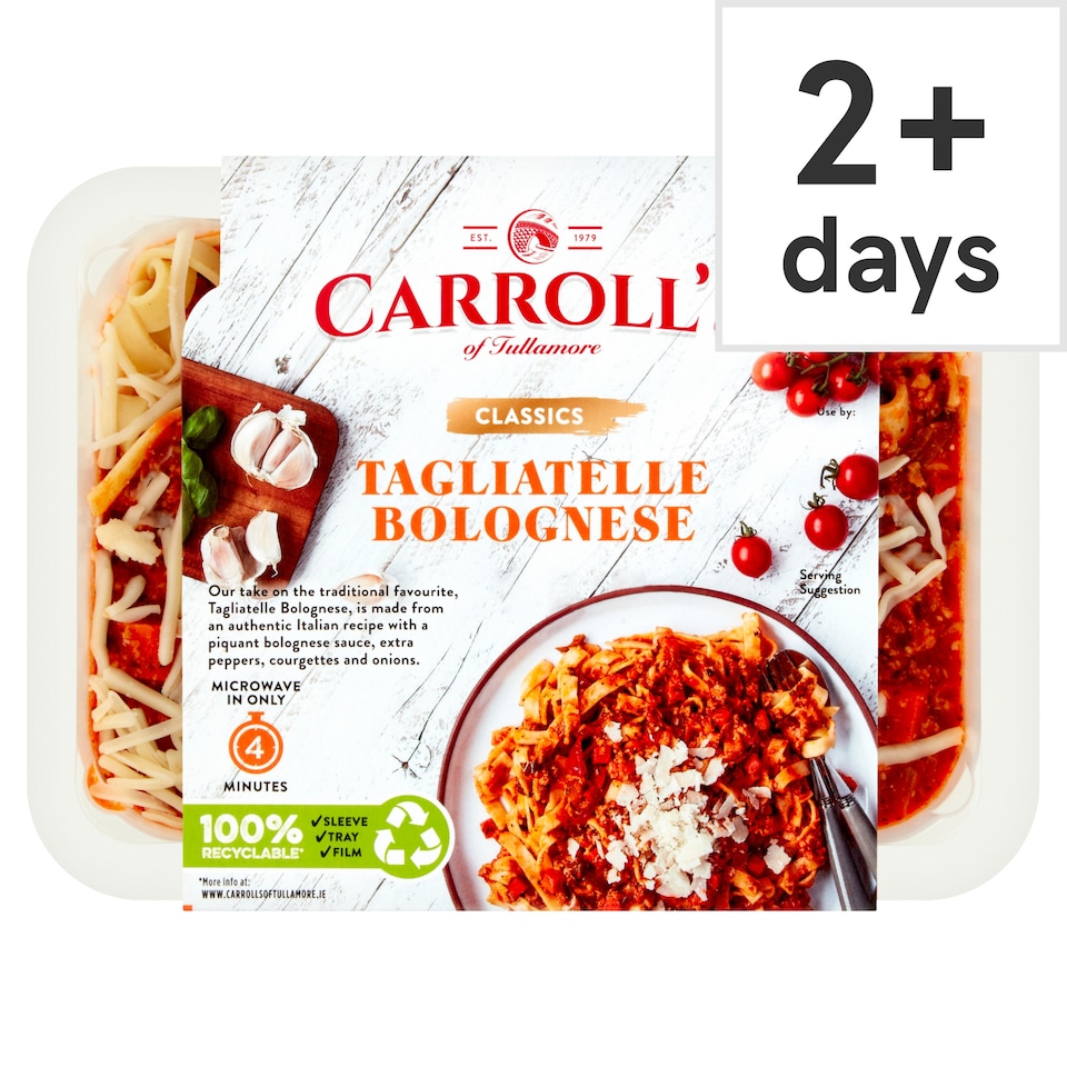 Carroll's Tagliatelle Bolognese 400G