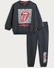 image 4 of The Rolling Stones Cotton Rich Tracksuit in Grey
