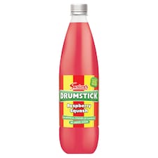 Swizzels Drumstick Raspberry Squash No Added Sugar 1 Litre