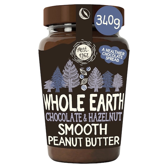 Whole Earth Cocoa & Hazelnut Peanut Butter 340G Tesco Groceries