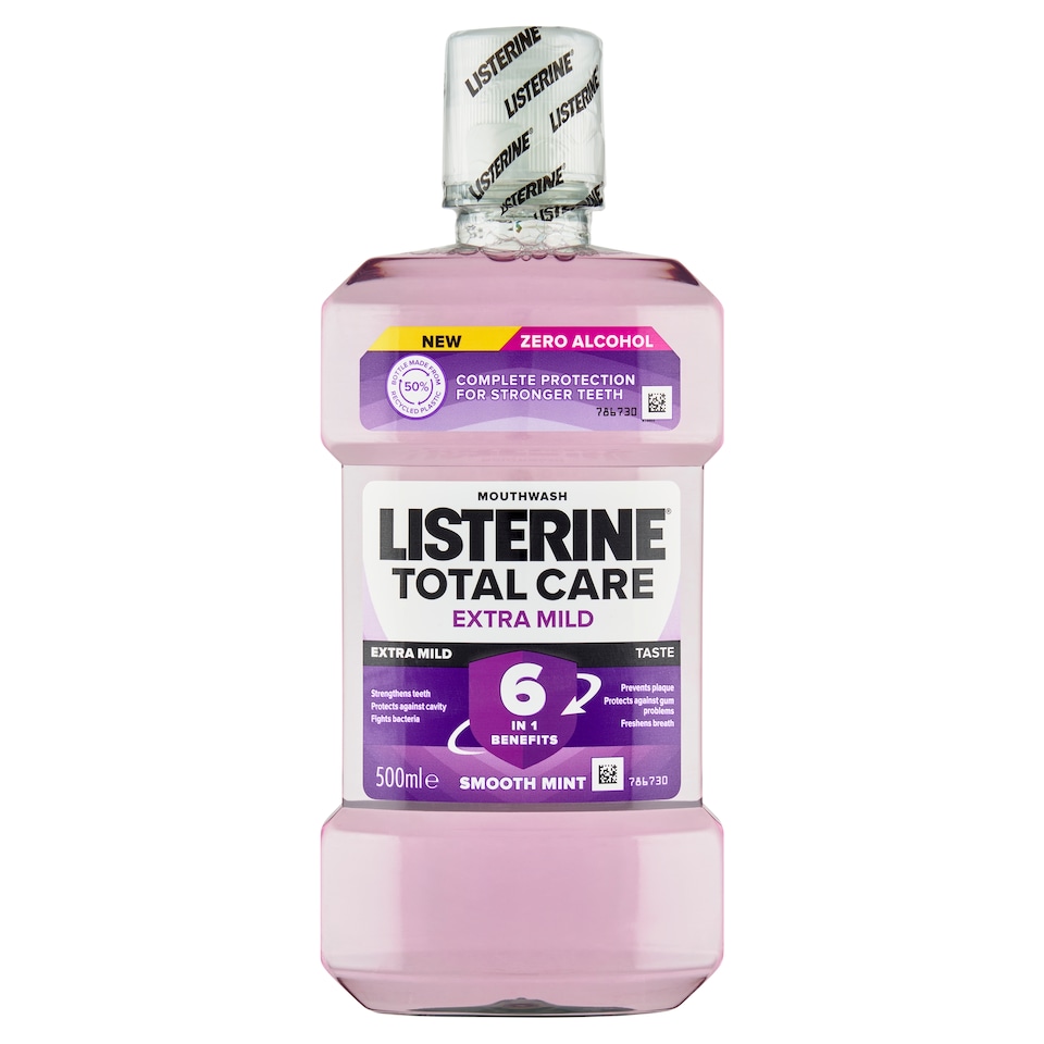 Obrázek 1 pro produkt Listerine Total Care Extra Mild ústní voda 500ml