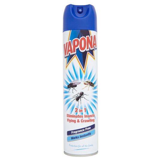 Vapona 2 In 1 Spray 400Ml