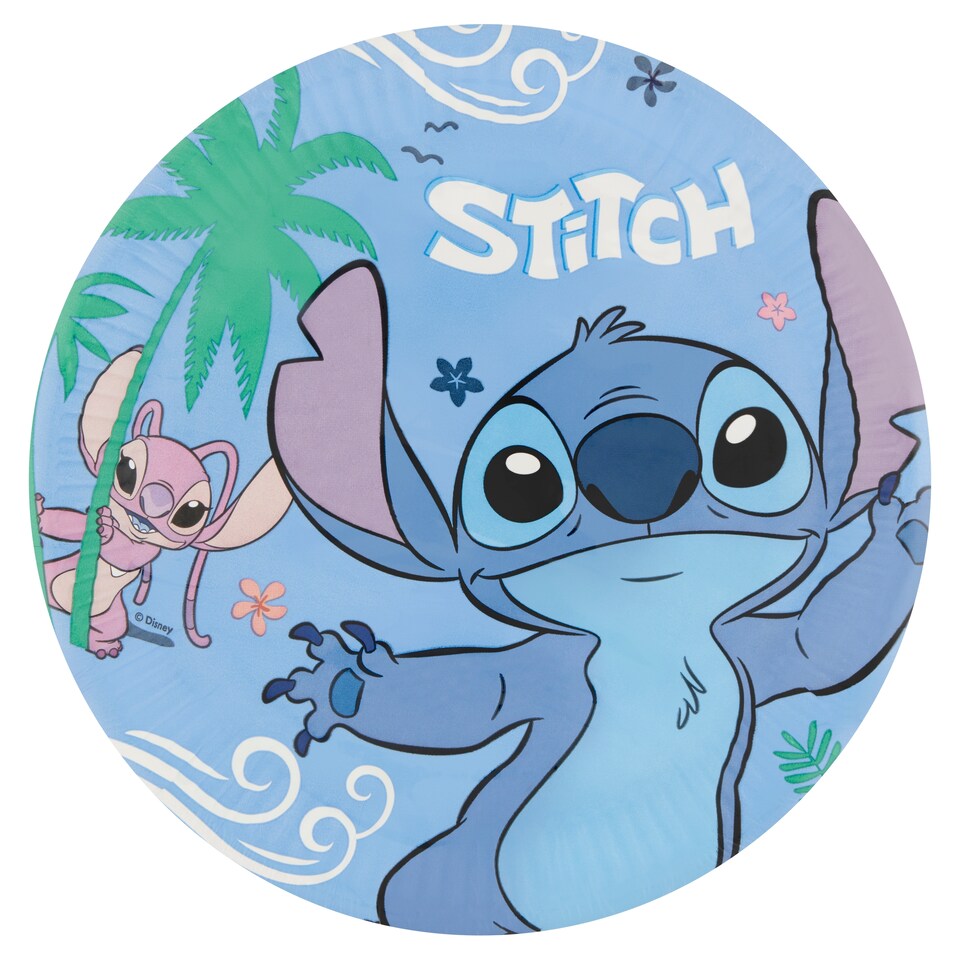 Decorata Party Disney Stitch papírtányér 23 cm 8 db