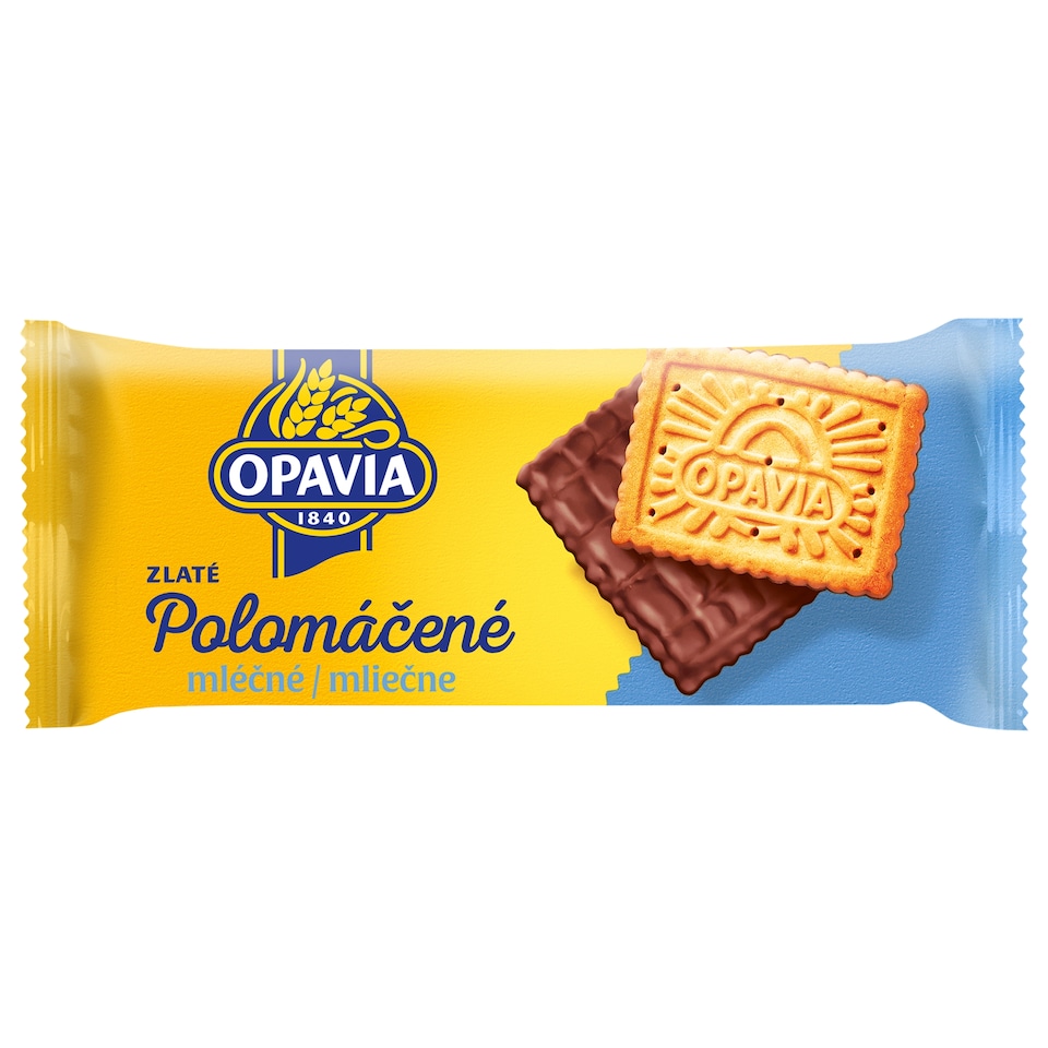 Opavia sušenky Zlaté Polomáčené mléčné 100g