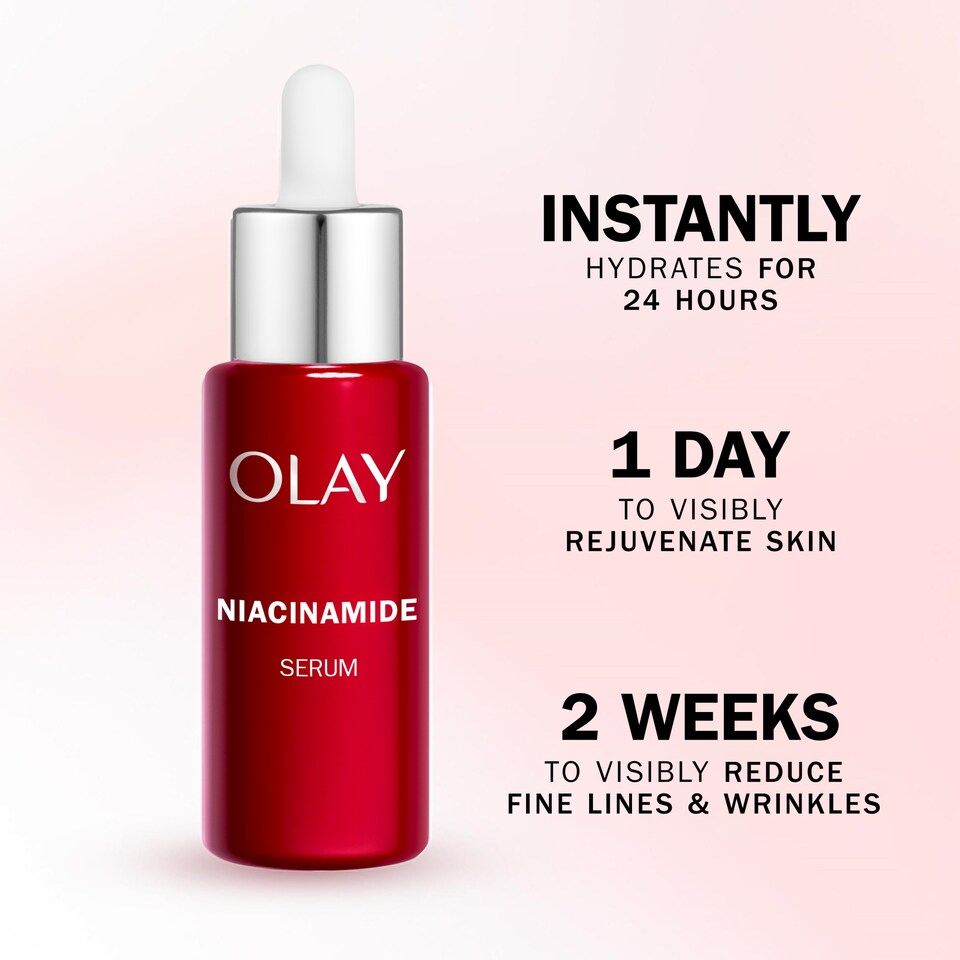 image 1 of Olay Niacinamide 24 Fragrance Free Day Serum 40ml