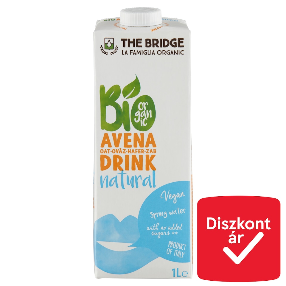 The Bridge UHT Organic Oat Drink 1 l