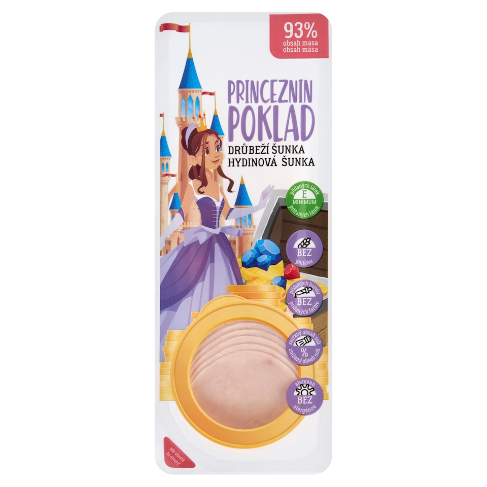 obrázok 1 z Baron Princeznin poklad šunka hydinová 100 g