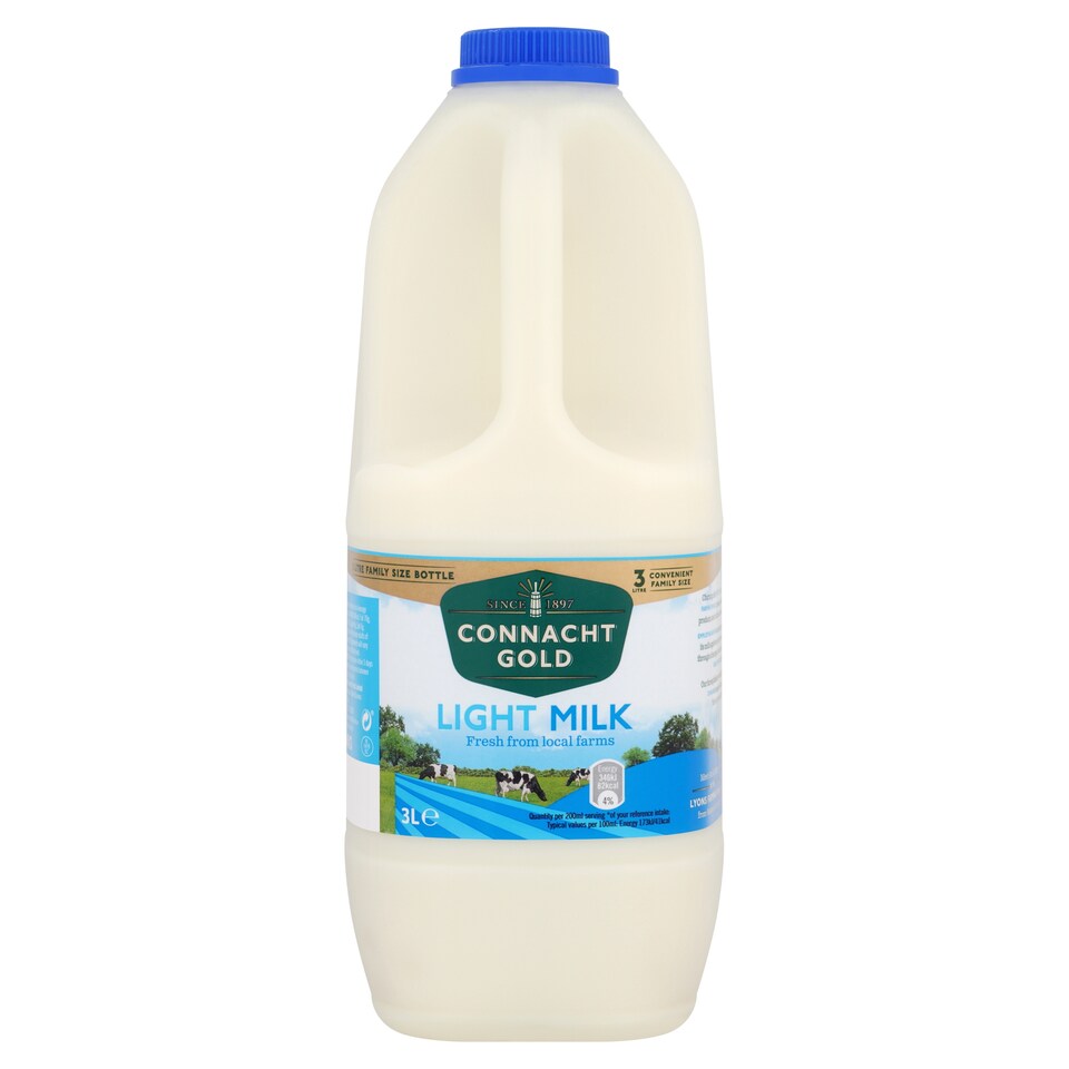 Connacht Gold Low Fat Milk 3Lt