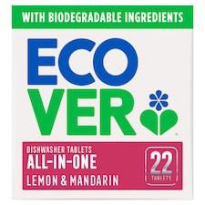 Ecover Dishwasher Tabs All In One 22S 440G