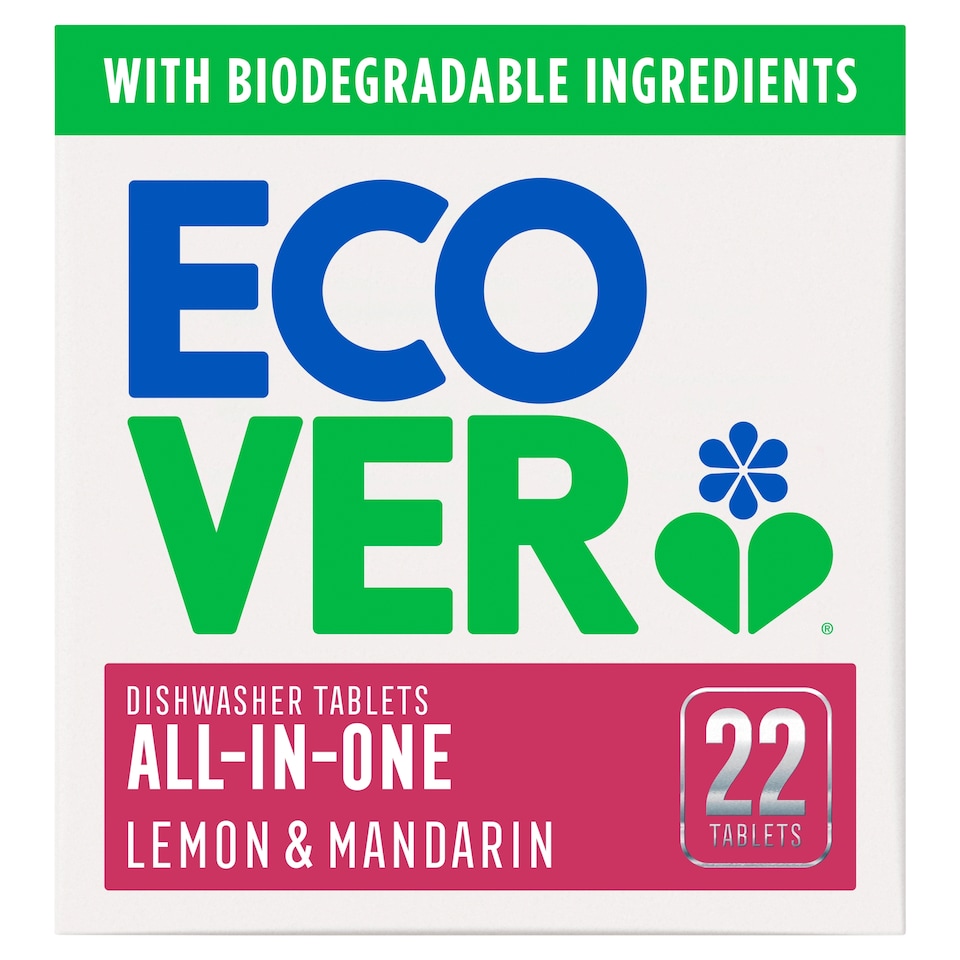 Ecover Dishwasher Tabs All In One 22S 440G