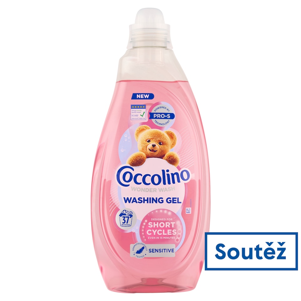 Obrázek 1 pro produkt Coccolino Wonder Wash prací gel Sensitive 37w 1,48l