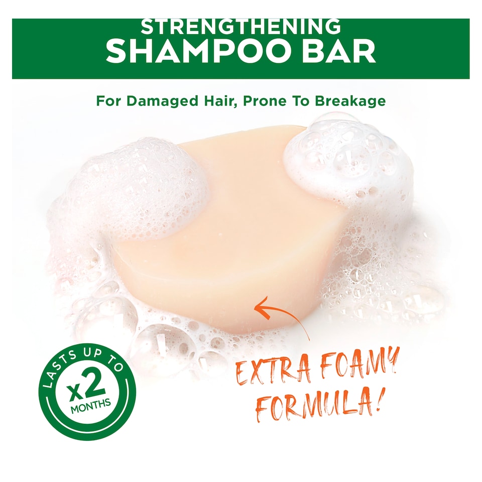 image 1 of Garnier Ultimate Blends Honey Treasures Shampoo Bar 60G