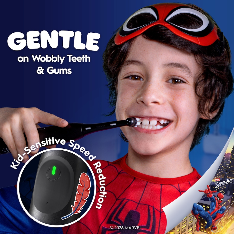 image 1 of Oral-B iO Kids 6+ Spiderman Edition Electric Toothbrush