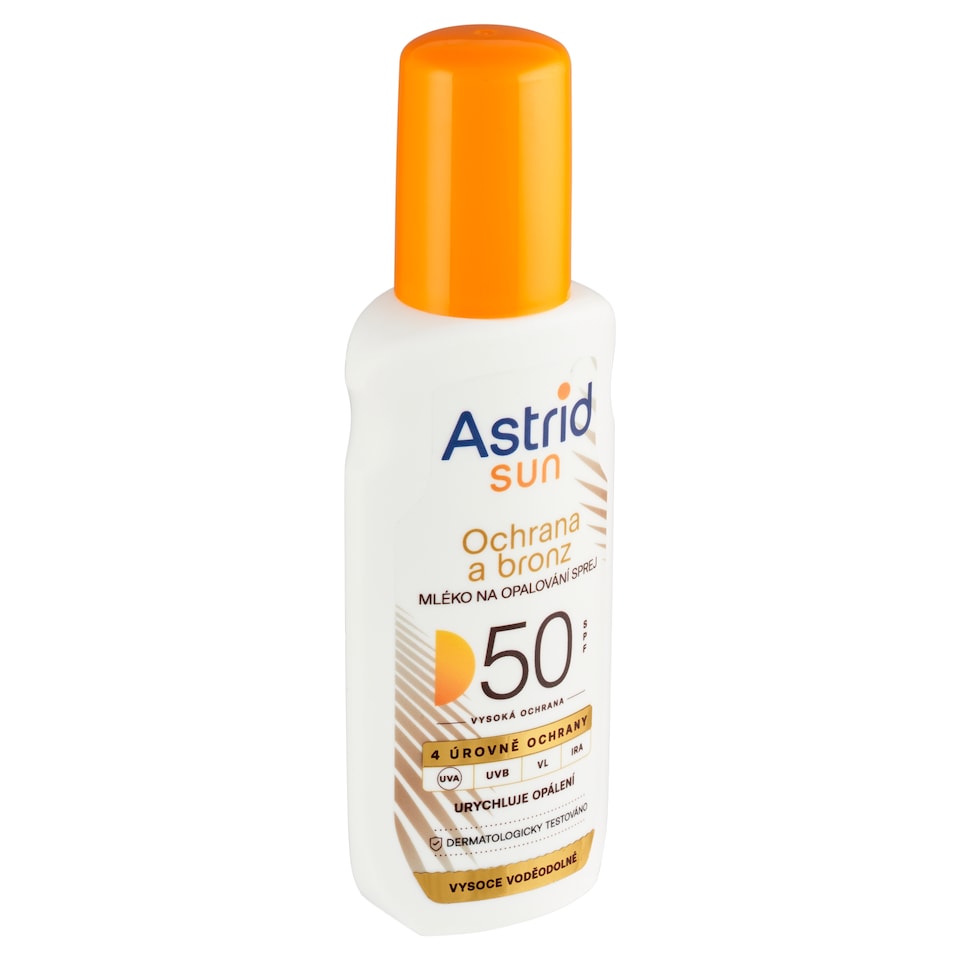 Astrid Sun Mléko na opalování ve spreji SPF 50 150ml