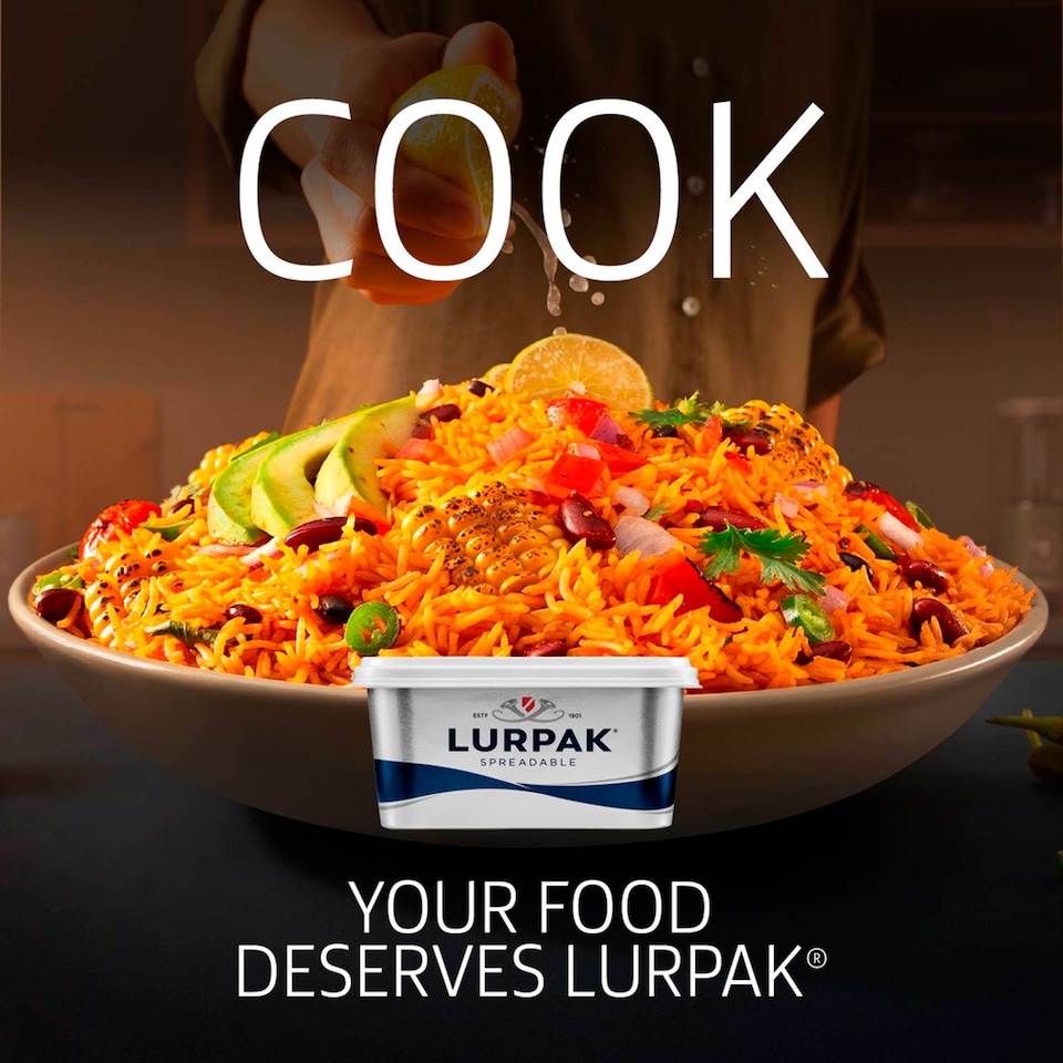 image 1 of Lurpak Slightly Salted Spreadable Blend of Butter and Rapeseed Oil 400g