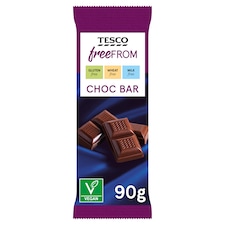 Tesco Free From Chocolate Bar 90G