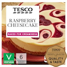 Tesco Raspberry Cheesecake 540G