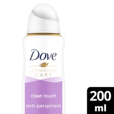 Dove Advance Clean Touch Antiperspirant Deodorant 200Ml