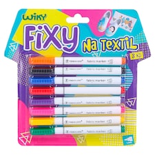 Wiky Markers for Textiles 8 pcs